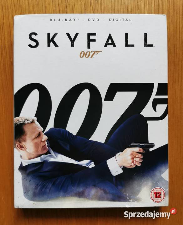 James Bond 007 Skyfall Bluray DVD En 2012 akcja łódzkie Parzęczew