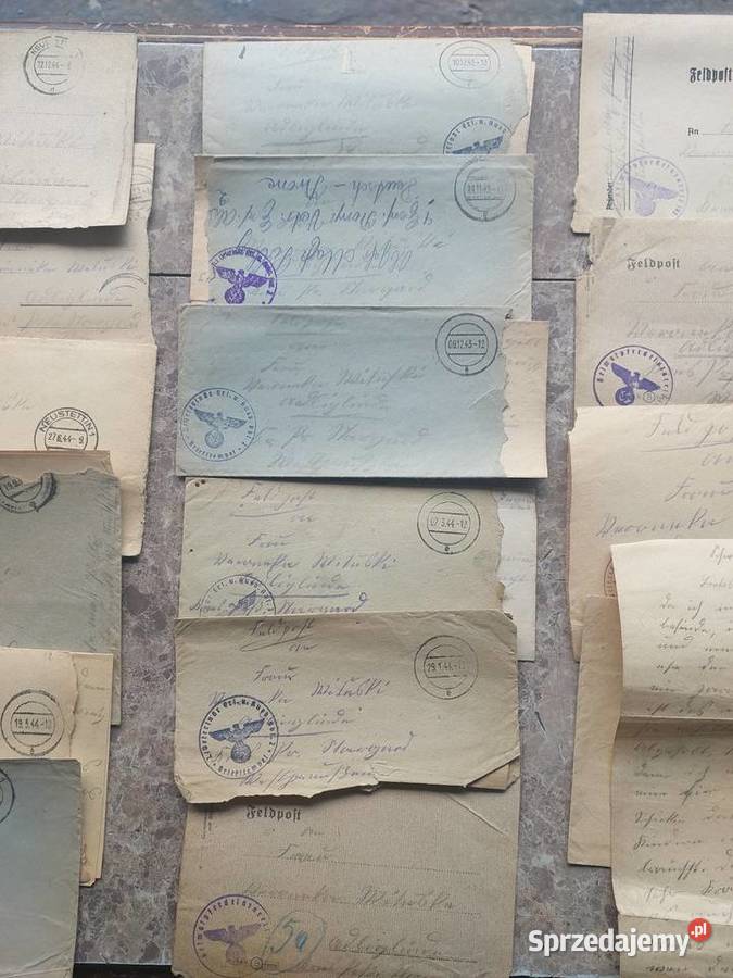 Zestaw 23 listy 2WŚ 194344r Neustettin Danzig Tczew
