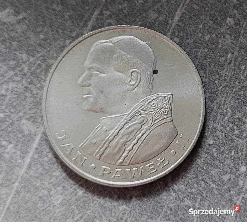 204 POLSKA srebro 1000 Złotych 1982 r Papież Wola Kruszyńska