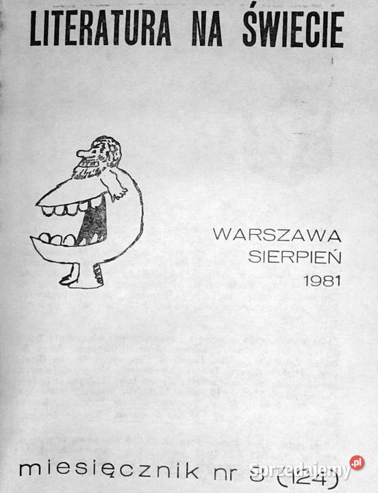 Literatura na świecie 8 124 1981 Chełm