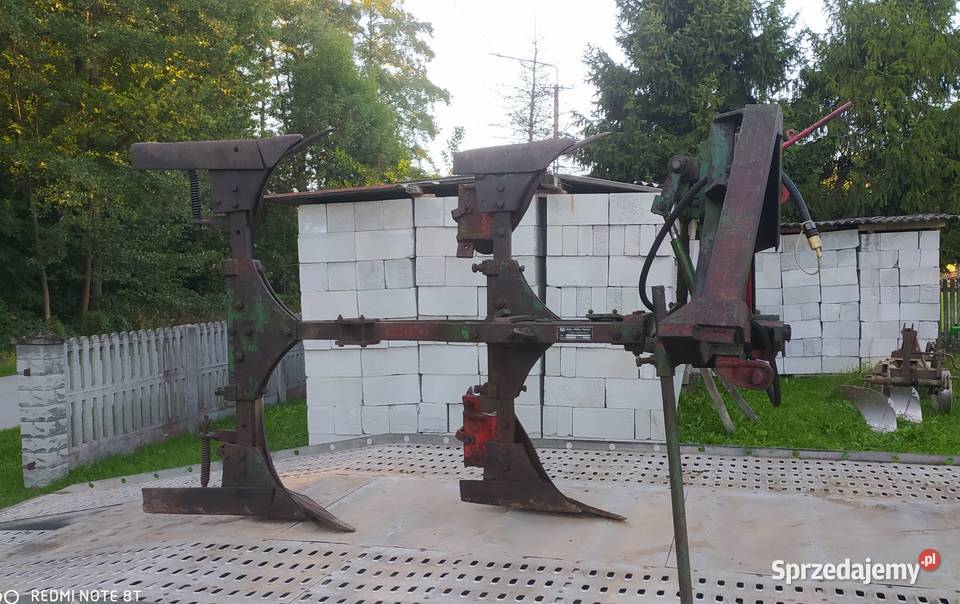 Pług obrotowy 2skibowy obracany hydraulicznie nieuszkodzony małopolskie Dąbrowa Tarnowska