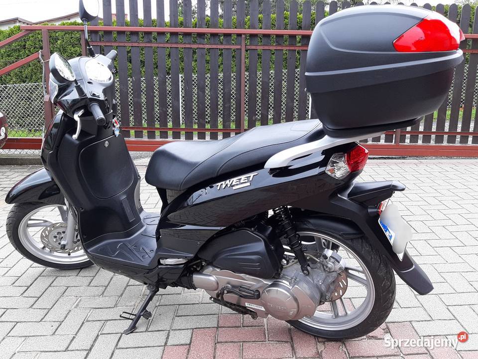Peugot Tweet 125 na dużych kołach oryginalne
