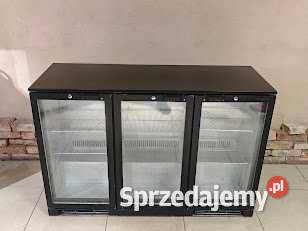 Witryna chłodnicza podblatowa 3drzwiowa 278L LED Gastronomia Góra