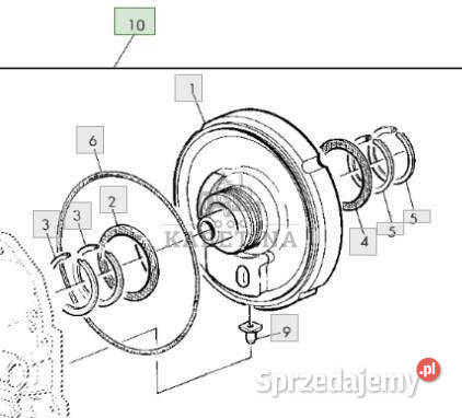 John Deere 6800 6900 Zestaw Sprzęgła Skrzyni Jastrzębniki