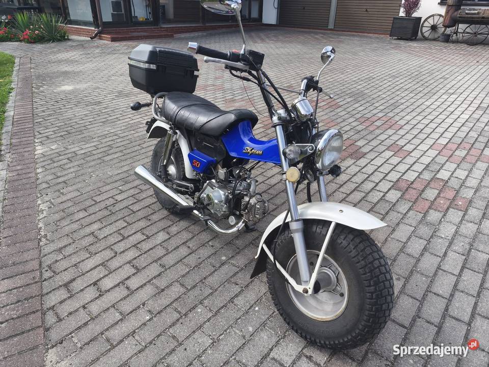 Motorower Sky team zarejestrowany pomorskie