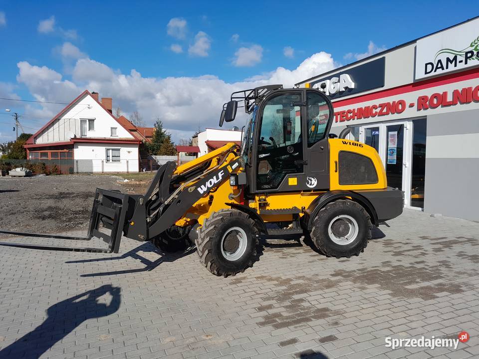 Ładowarka przegubowa WOLF 816 2023 Silnik 50 nieuszkodzony Bydgoszcz