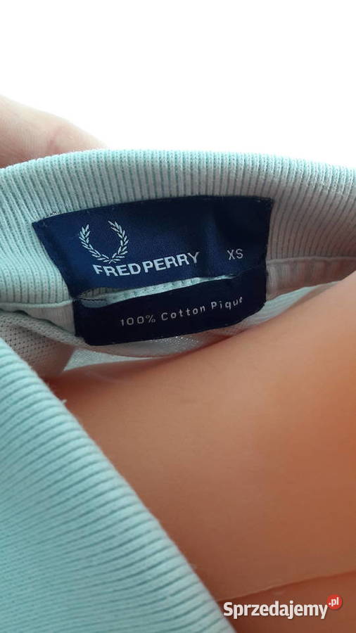 Koszulka polo Fred Perry miętowa Rozmiar XS Głuchołazy