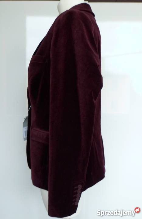 AKSAMITNY ŻAKIET ASHLEY BROOKE HEINE 42 XL Rozmiar 42(XL) Łomża