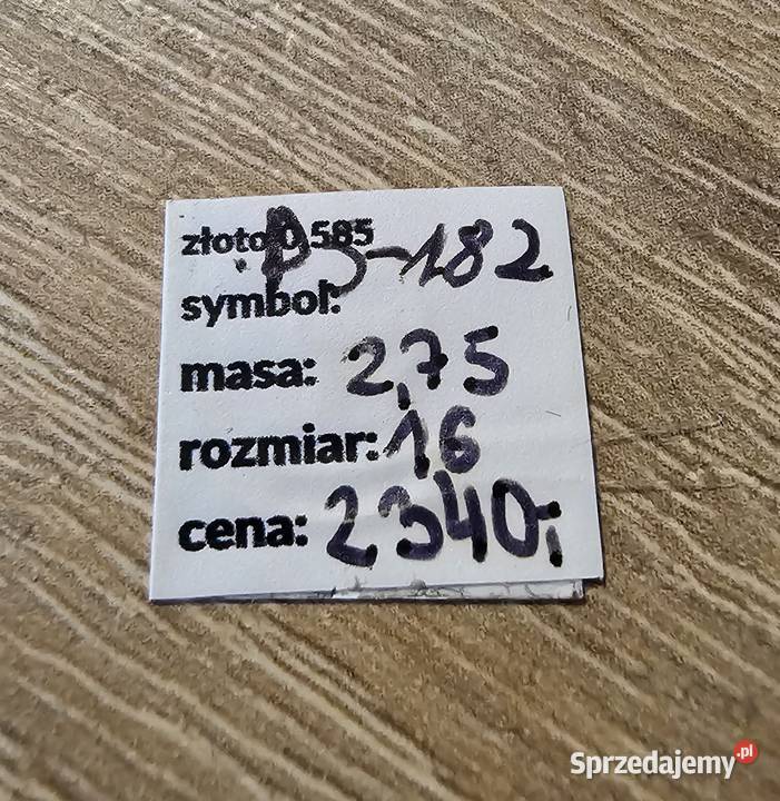 Pierścionek zaręczynowy łódzkie Łódź sprzedam