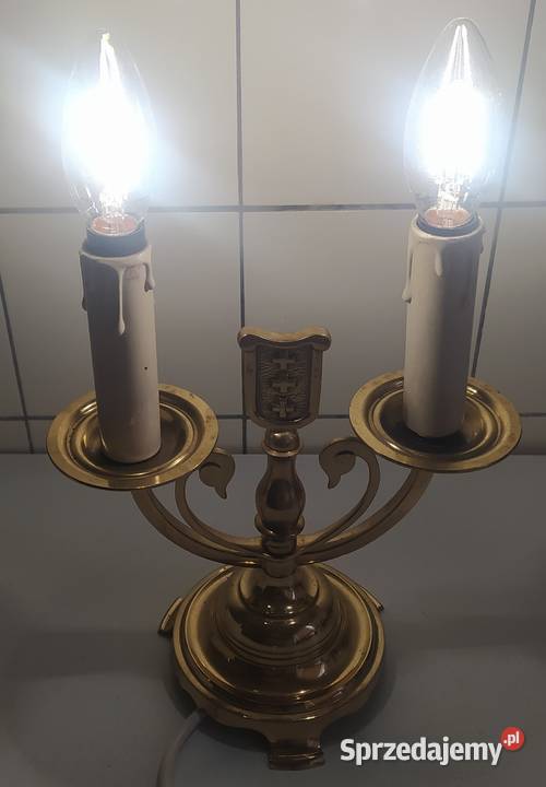 Lampka mosiężna Gdańsk