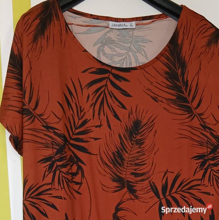 XXL52 Nienoszona przemiła sukienka Janina kolorowy sprzedam