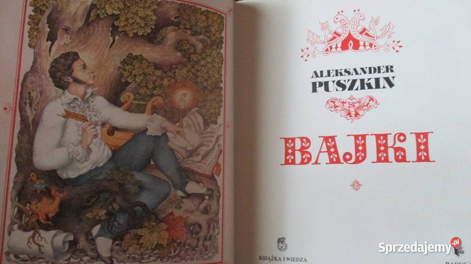 Bajki Puszkin klechdy Kalewala Bajki na Łódź sprzedam