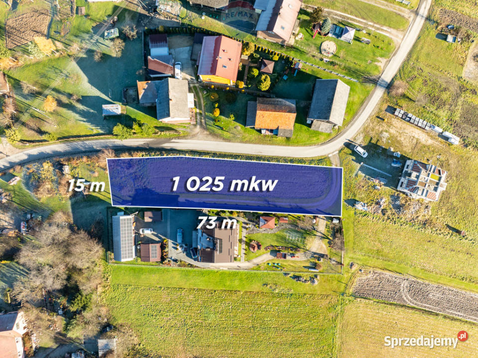 10 arów budowlane w zielonej części Izdebnika Izdebnik