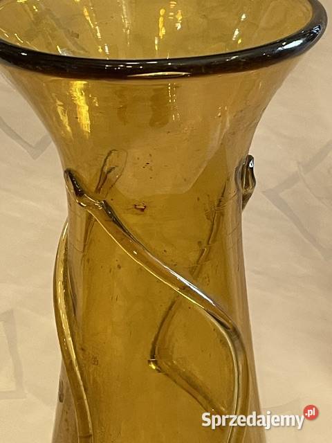 Wazon artystyczny Sękacz Huta Łysa Góra lata Porcelana i szkło małopolskie Kraków