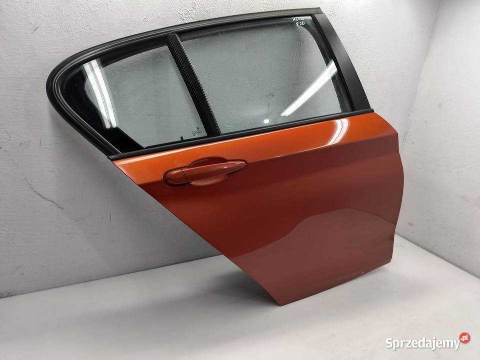 DRZWI PRAWY TYŁ BMW F20 B44 VALENCIA ORANGE Drzwi sprzedam