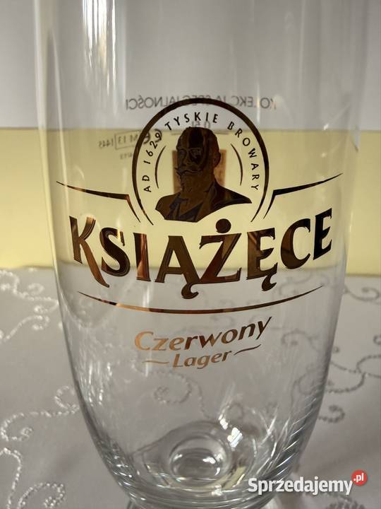 Szklanka Książęce Czerwony Lager 05l Oryginalny Czerwionka-Leszczyny sprzedam