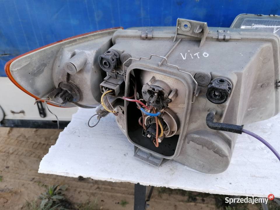 Lampa Lewy Przód Mercedes Vito lubelskie Pogorzelec