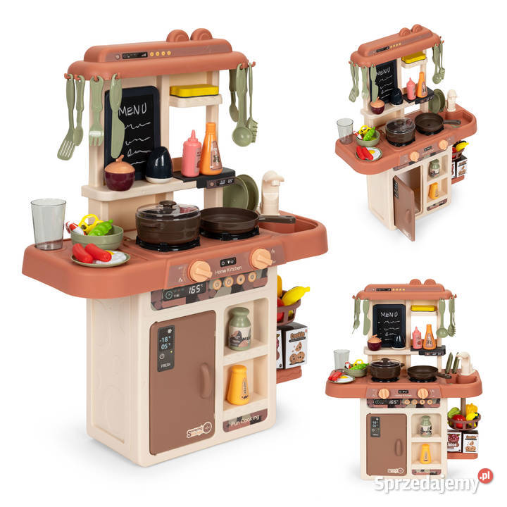 Kuchnia dzieci dźwięki led generator pary 42