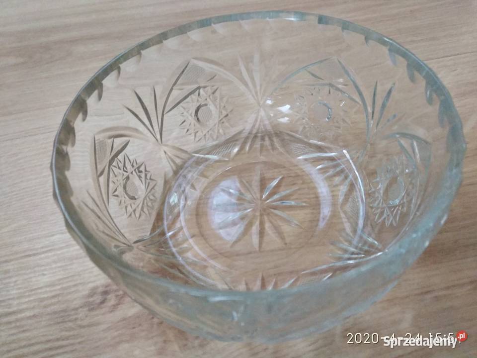 miska salaterka owocówka kryształ miski