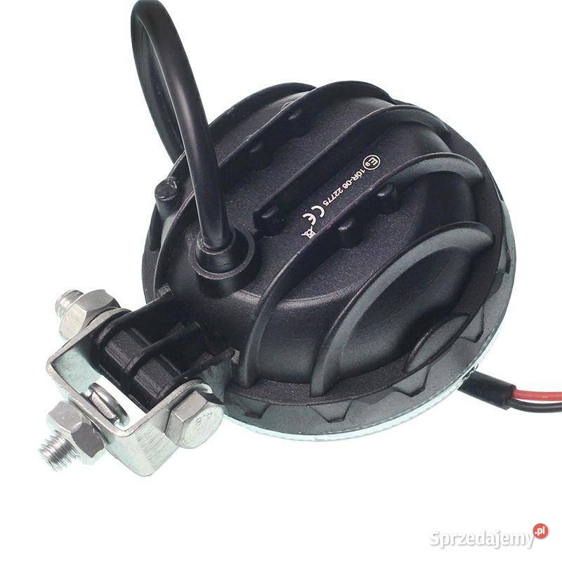 LAMPA ROBOCZA LEDOWA OKRĄGŁA 3 LED SOCZEWKA