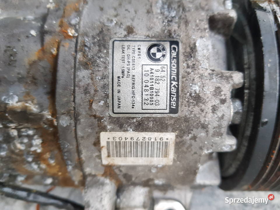 BMW E90 91 20B N43B20 sprężarka kompresor Jarocin