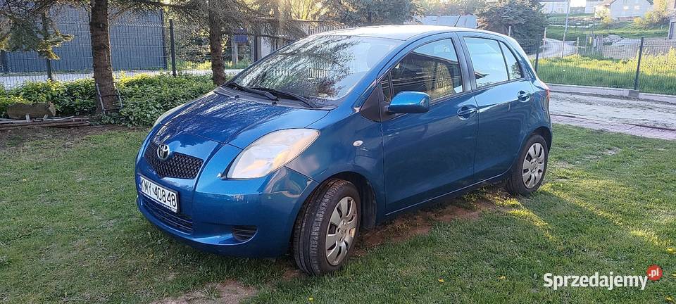 Toyota Yaris 2006 13 87 benzyna niezawodny normy ABS Kraków