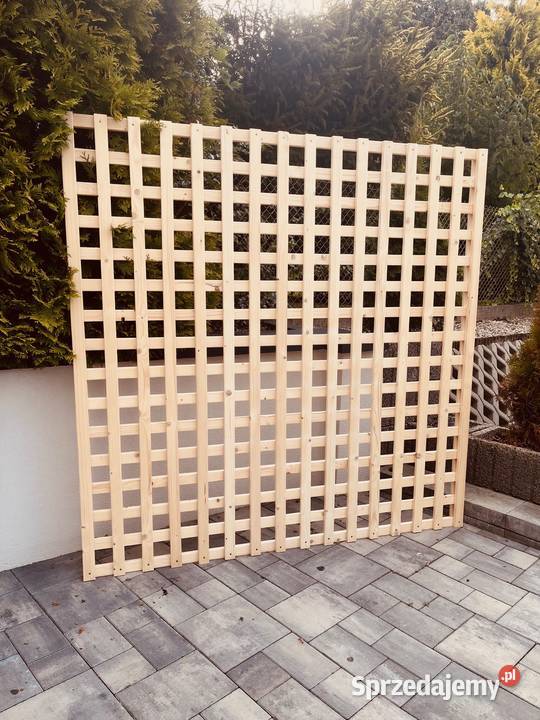 Pergola Drewniana Świerkowa Suszona Trejaż Płoty Chojnice