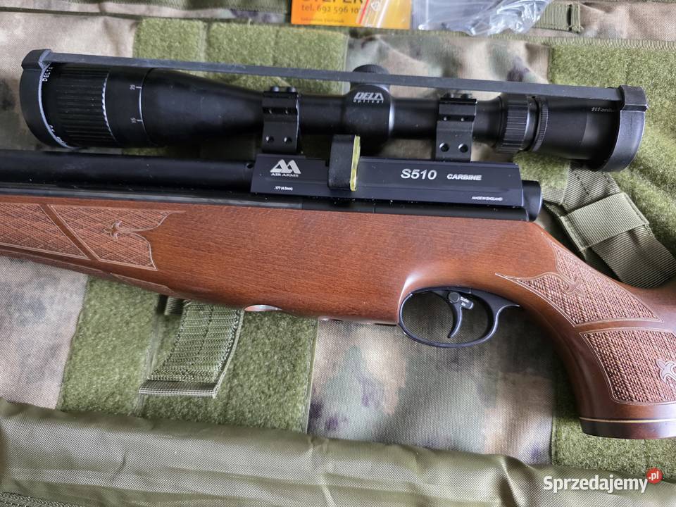 Wiatrówka PCP Air Arms S510 SL Carbine 45mm buk sprzedam