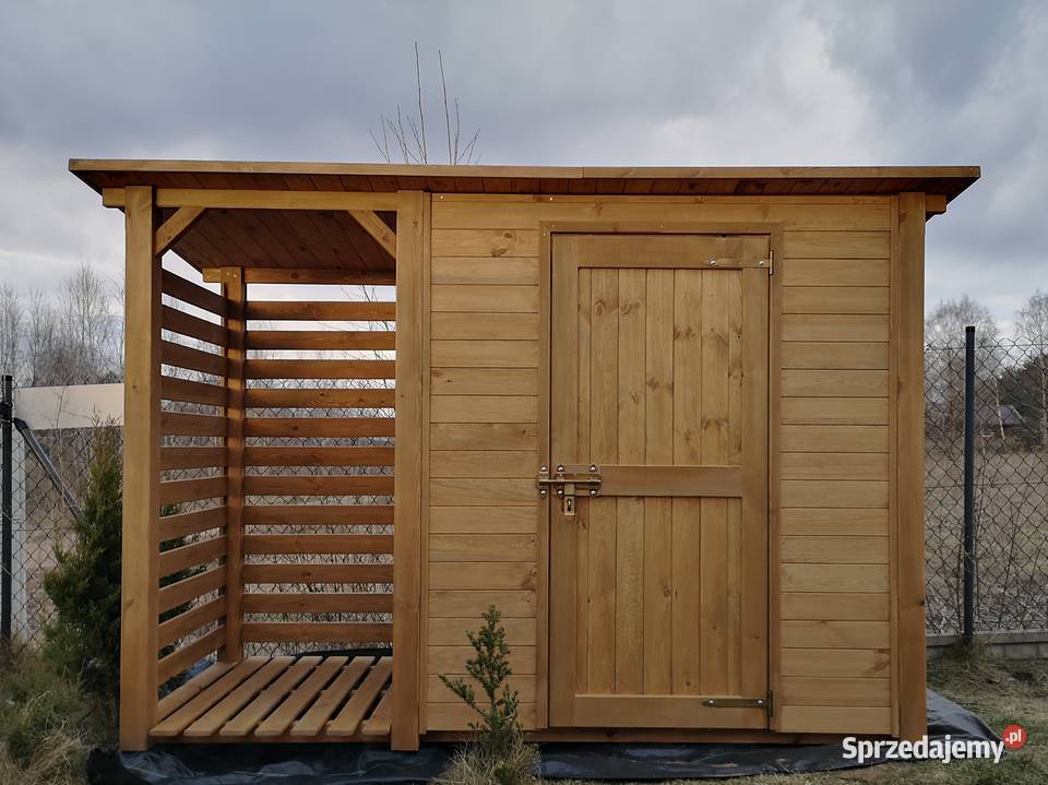 Drewutnia 1 x 11m domek narzędziowy 2 x 11m