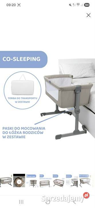 Łóżeczko dostawne Chicco Next2Me Essential Pozostałe Brzeźnica Leśna