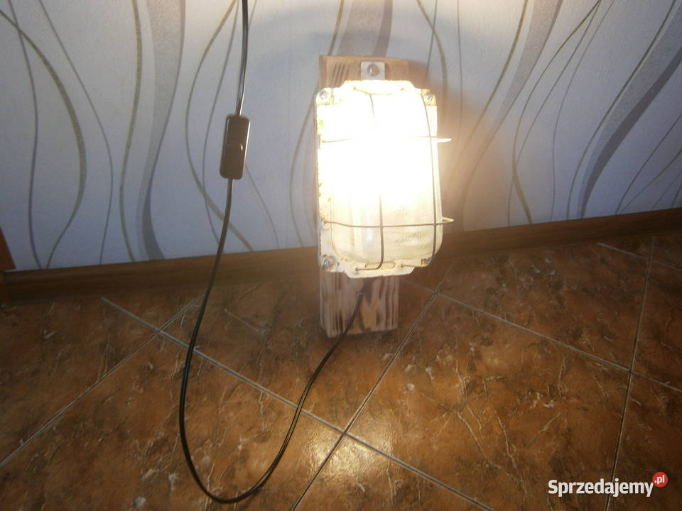 kinkiet loft ze starej lampy Siedlce sprzedam