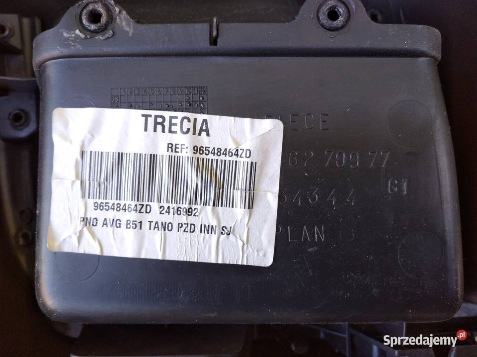 Citroen C4 tapicerk boczek lewych przednich Jarocin