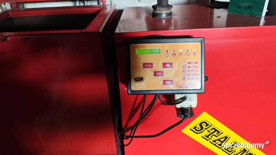 Piec Stalmark z podaj tłokowym 24 KW Myślenice