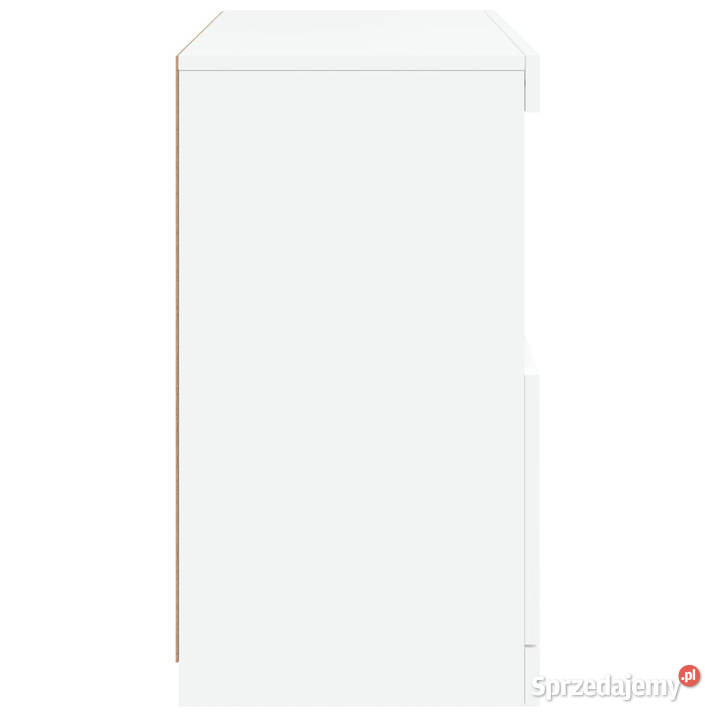Szafka z oświetleniem LED biała 60x37x67 Warszawa