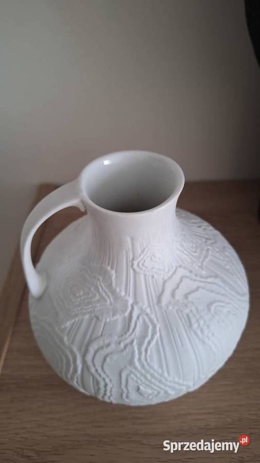 Wazon dzbanek AK Kaiser Bisquit Op Art Vintage