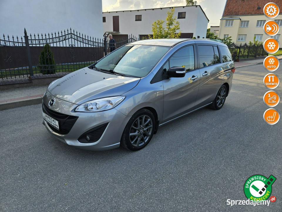 Mazda 5 Opłacona Zdrowa Zadbana Serwisowana autoalarm Kisielice