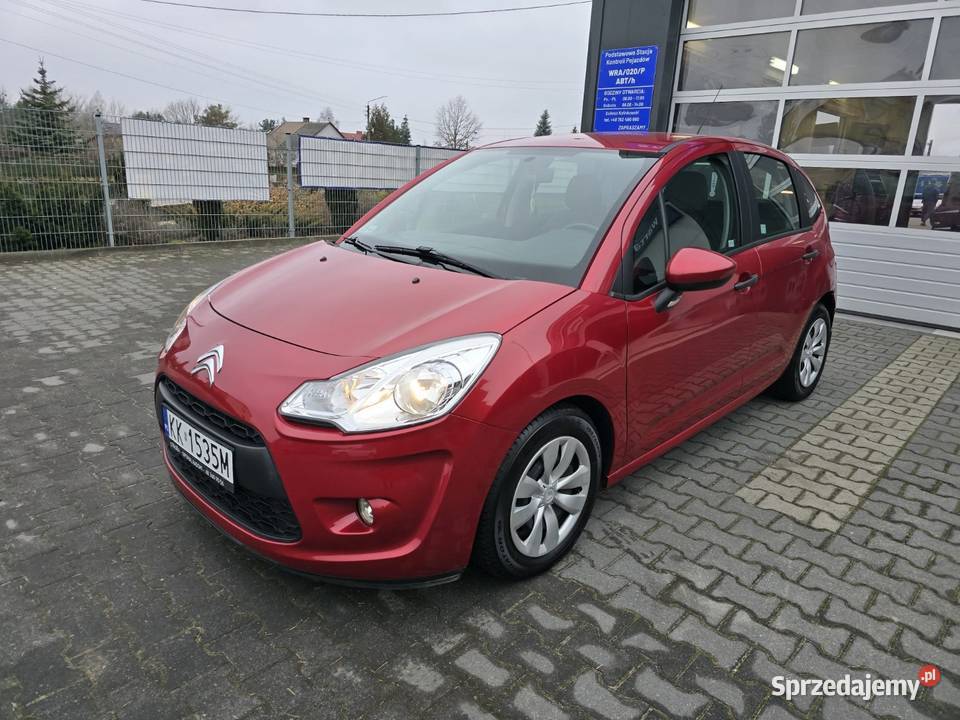 Citroen C3 2011 uszkodzony 51000 Salon polska Rok produkcji 2011 mazowieckie Pionki