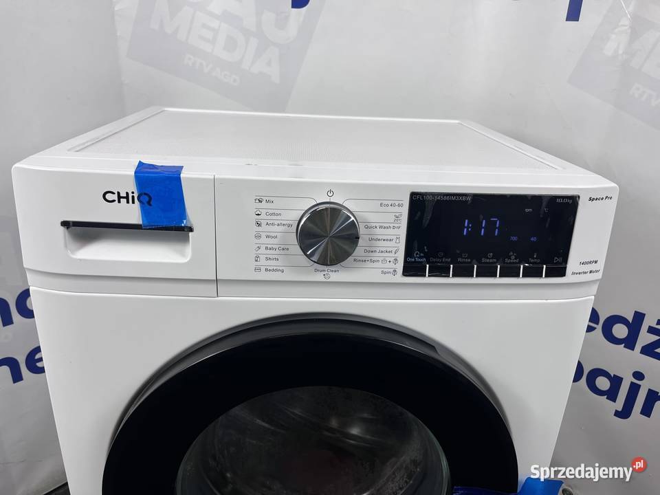 Pralka CHiQ CFL8014586IM3XBW 8 B 1400 obrmin Warszawa