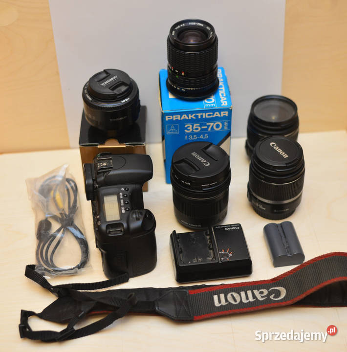 Aparat lustrzanka nie pełna klatka CANON eos 20d Aparaty Nowy Wiśnicz