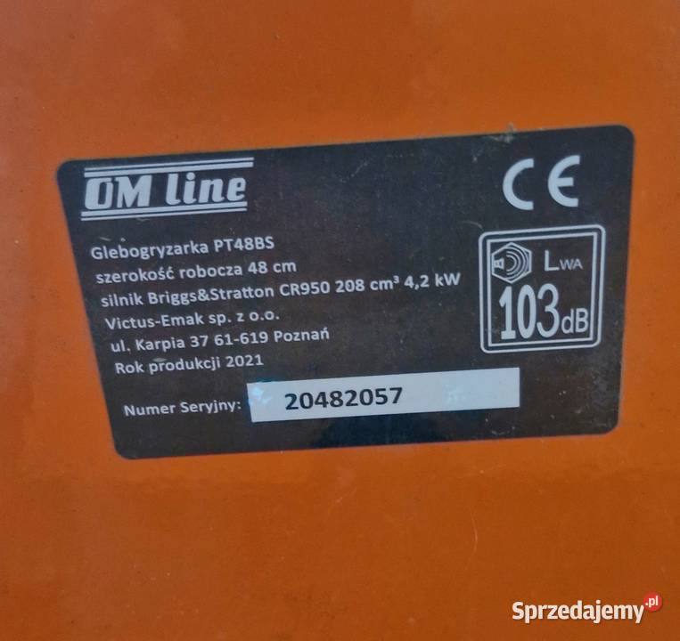 Glebogryzarka OLEO MAC Łódź