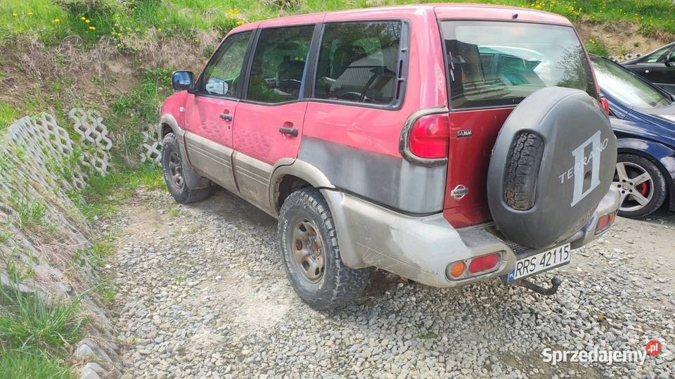 Nissan Terrano 2 welurowa tapicerka Krynica-Zdrój