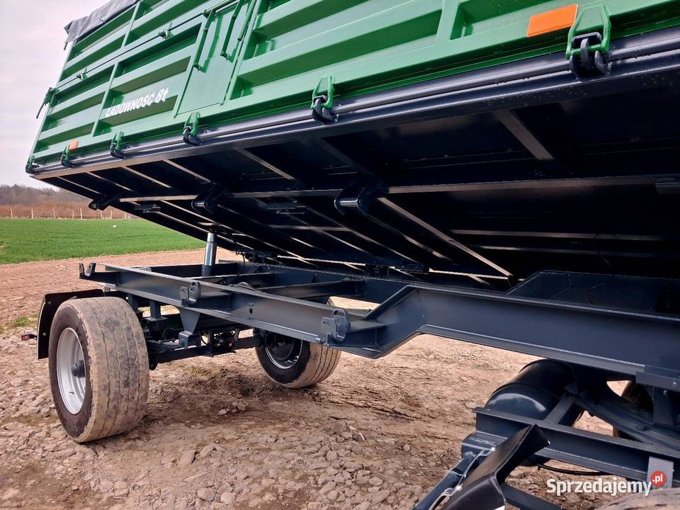 Przyczepa HL8011 lubelskie Piotrkówek sprzedam