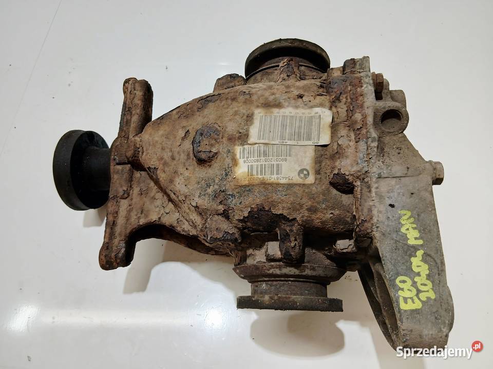 MOST DYFERENCJAŁ MANUAL BMW E60 E61 204D4 Dyferencjały Strzyżewice sprzedam
