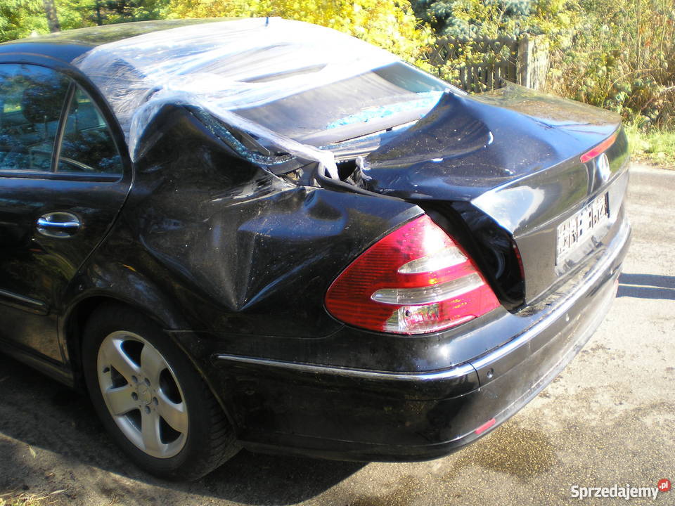 Mercedes E270 w211 Avantgarde lekko uszkodzony uszkodzony śląskie Częstochowa