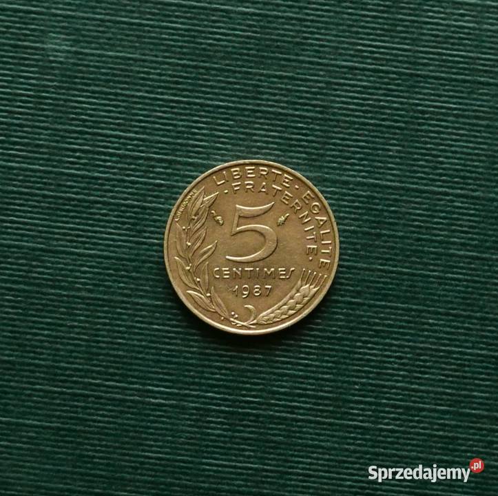 FRANCJA 10 centymów 1987r Gliwice