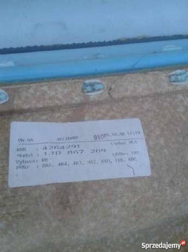 Boczek drzwi VW Bora lewe tylne kompletne Wyposażenie wnętrza Jaworzynka