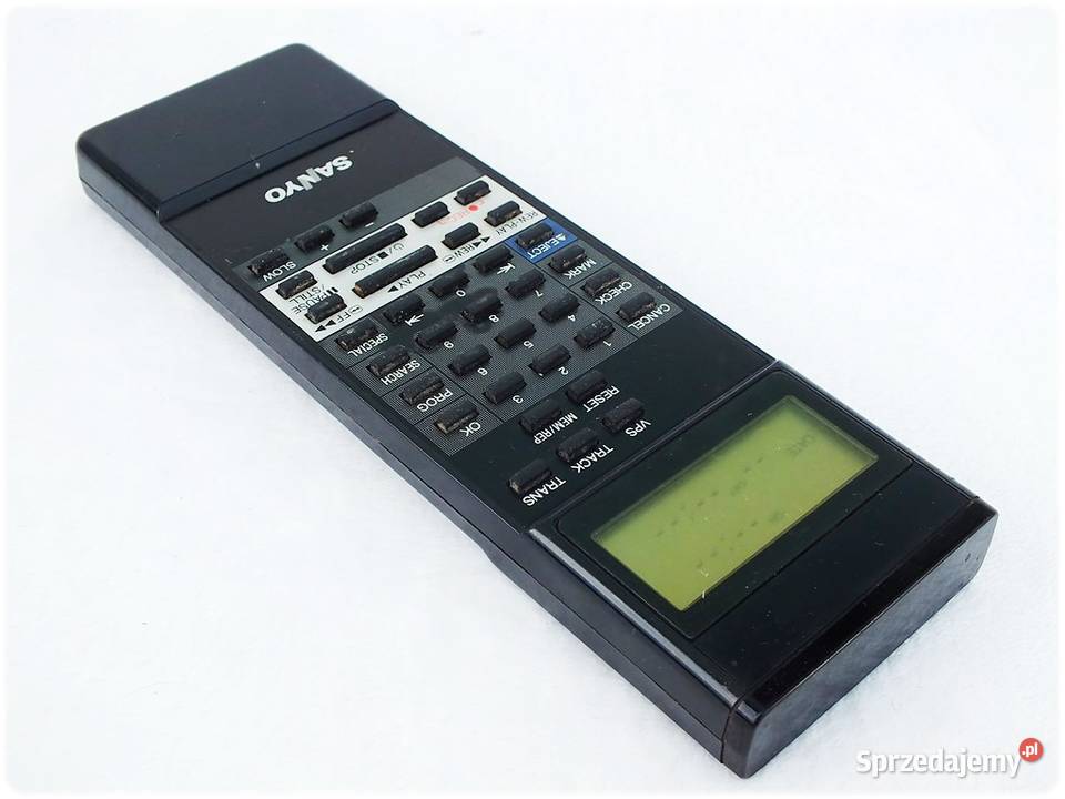 Pilot SANYO A05122 do magnetowidów VHS ORYGINAŁ Żary