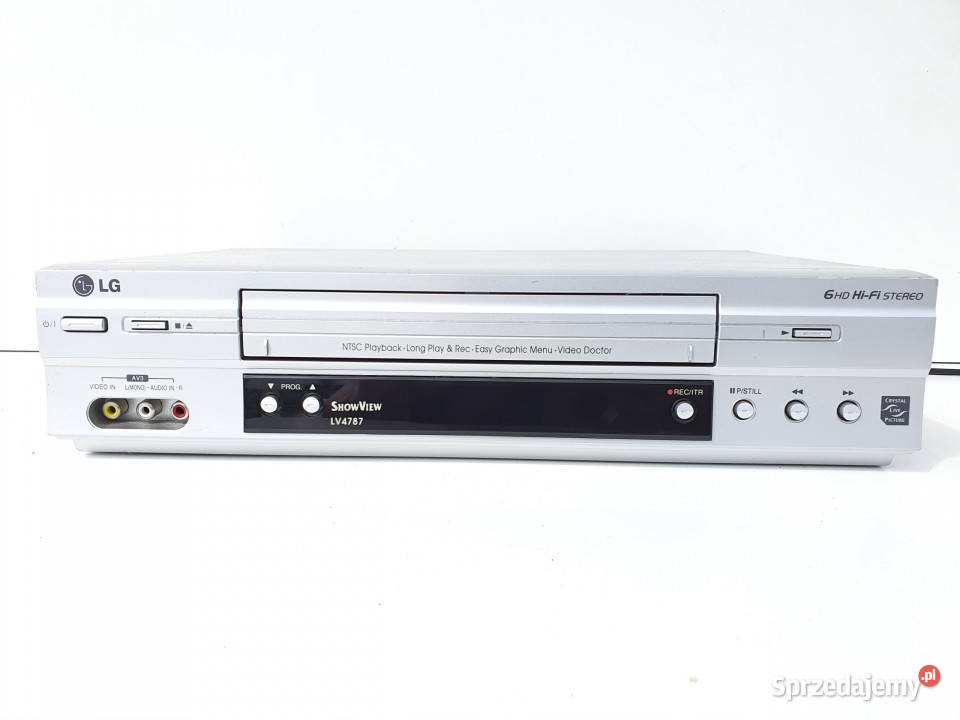 Video magnetowid LG 6 head LV 4787 LV4787 VHS wielkopolskie Międzychód