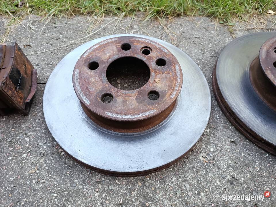 Tarcze hamulcowe przód z klockami VW Transporter dostawcze Łódź