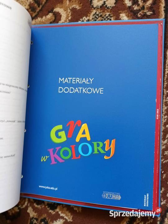 Gra w kolory materiały nauczyciela klasa 1 Mac Rzeszów sprzedam